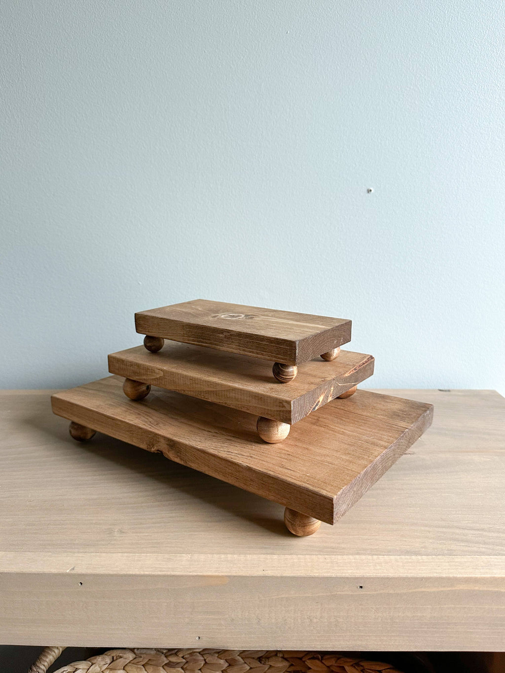 Wood Riser | Soap Stand | Wood Stand | Walnut