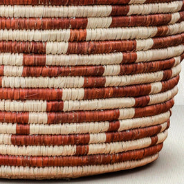 Figure Ground Woven Planter Basket