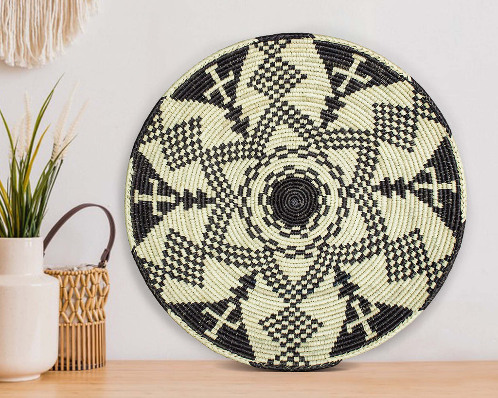 Handwoven Zulu Bowl Basket