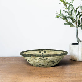 Handwoven Southwestern Bowl Basket - Large