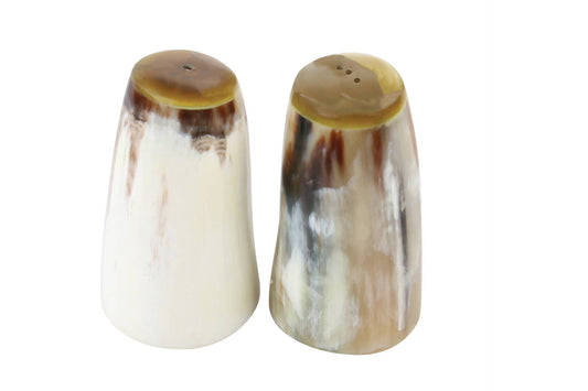 Horn Salt & Pepper Set