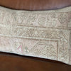Pastel Vintage Persian Rug Pillow | Asli 12x24