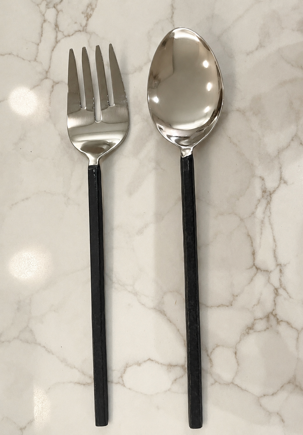 Black Handle Servers, Set of 2