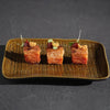 Juta Rectangular Platter 7.08 x 5.51" Amber