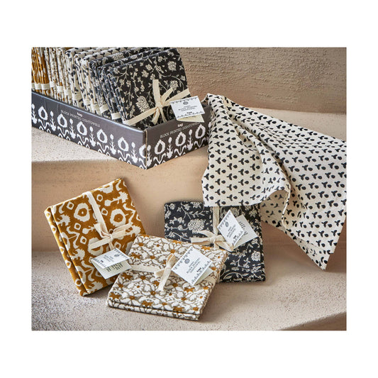 Olivia Block Print Dishtowel Assortment