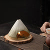 Mount Fuji Ceramic Incense Fireplace