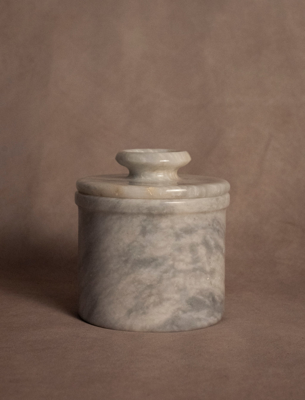 Butter Keeper - Sunny Gray- Marble