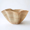 Wavy Palm Leaf Dancing Basket