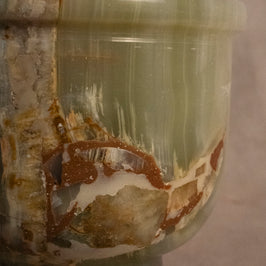 Large Heirloom Mortar & Pestle - Multi Green Onyx
