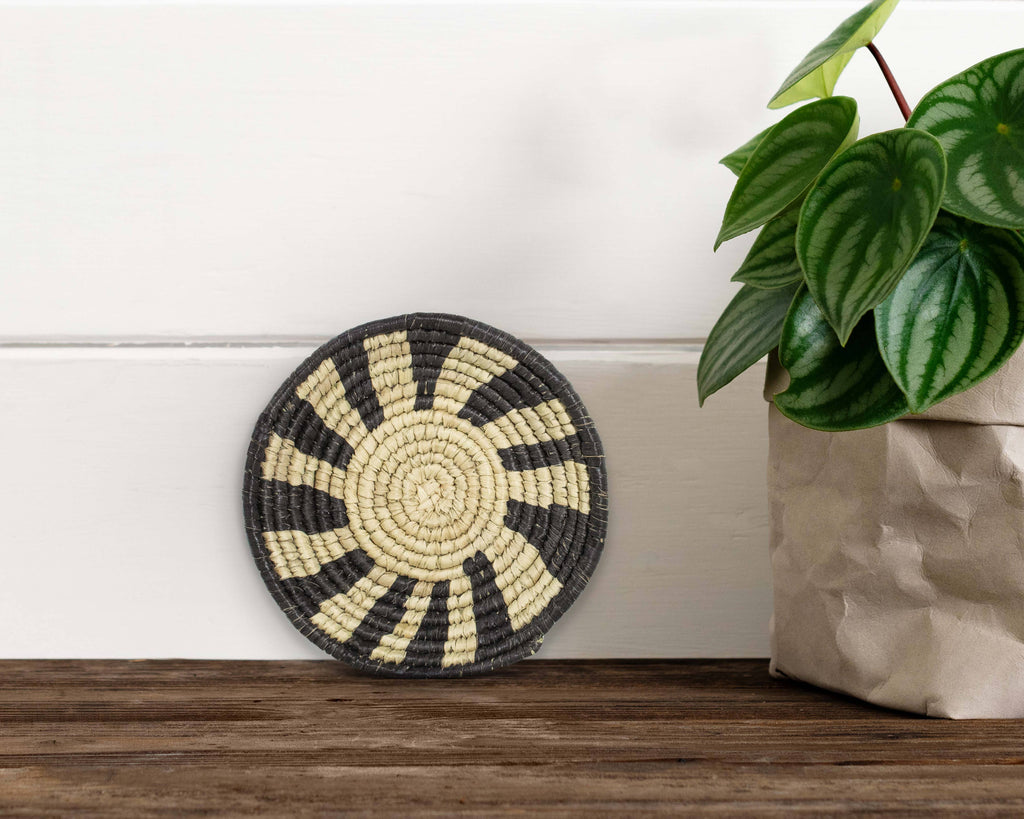 Boho Mini Stripe Bowl Basket
