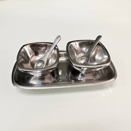 5-Piece Mini Dip Set in Polished Aluminum