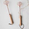 Rose Gold Stainless Steel Spiral Whisk
