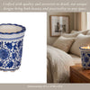 Jasmine Blue/White Ceramic Scented Candle