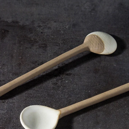 Handmade Ceramic Coffee/Tea Spoon - Japan