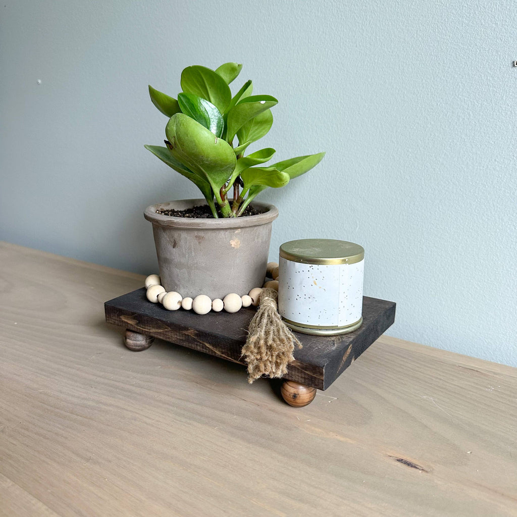 Wood Riser | Soap Stand | Wood Stand | Espresso