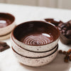 Garlic Grater Plate - Medium Ceramic - Brownie
