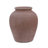 India Terracotta Vase Natural Dia 9.45"