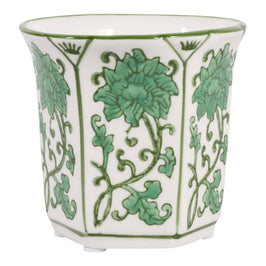 Lavender Verbena Green Ceramic Scented Candle