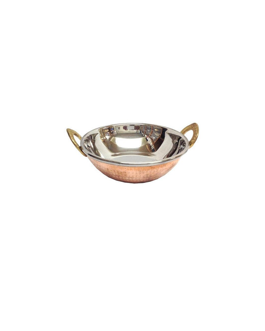 Copper Steel Kadhai  (13 X 4.5 cm)