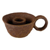 Mini Brown Candleholder