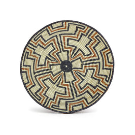 Handwoven Arrow Point Bowl Basket
