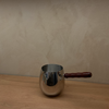 Latte Frother Jug with Wooden Handle