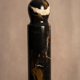 Paper Towel Holder - Black & Gold Marble