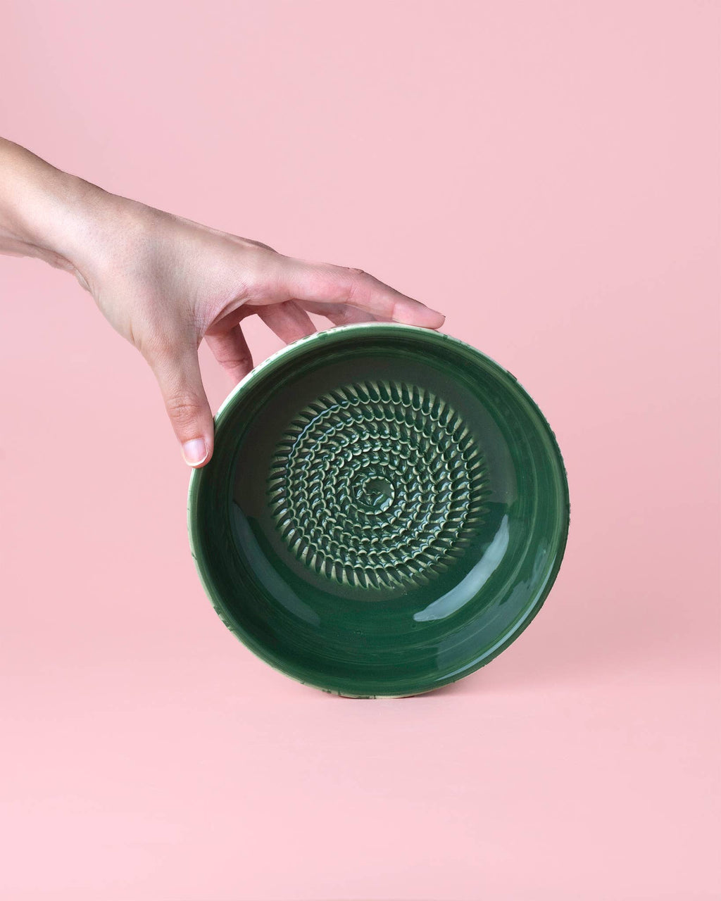 Ceramic Grater Bowl - Jade