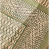 Barfi Hand Printed Hand Knotted Rug