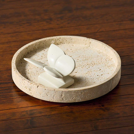 Travertine Display Tray