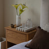 Signature Scalloped Rectangular Tray - Travertine