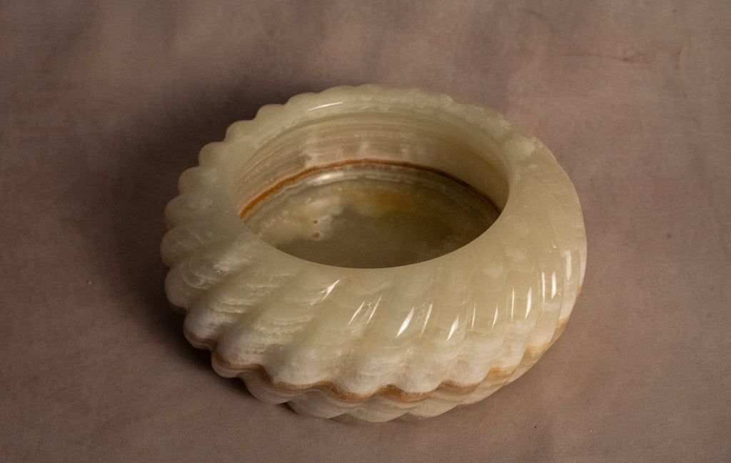 Swirl Onyx Bowl - Marble