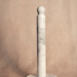 Paper Towel Holder - White - Ziarat Marble