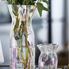 Luster Glass Cinched Vase