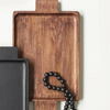 Natural Mango Wood Serving Tray With Handles - Small