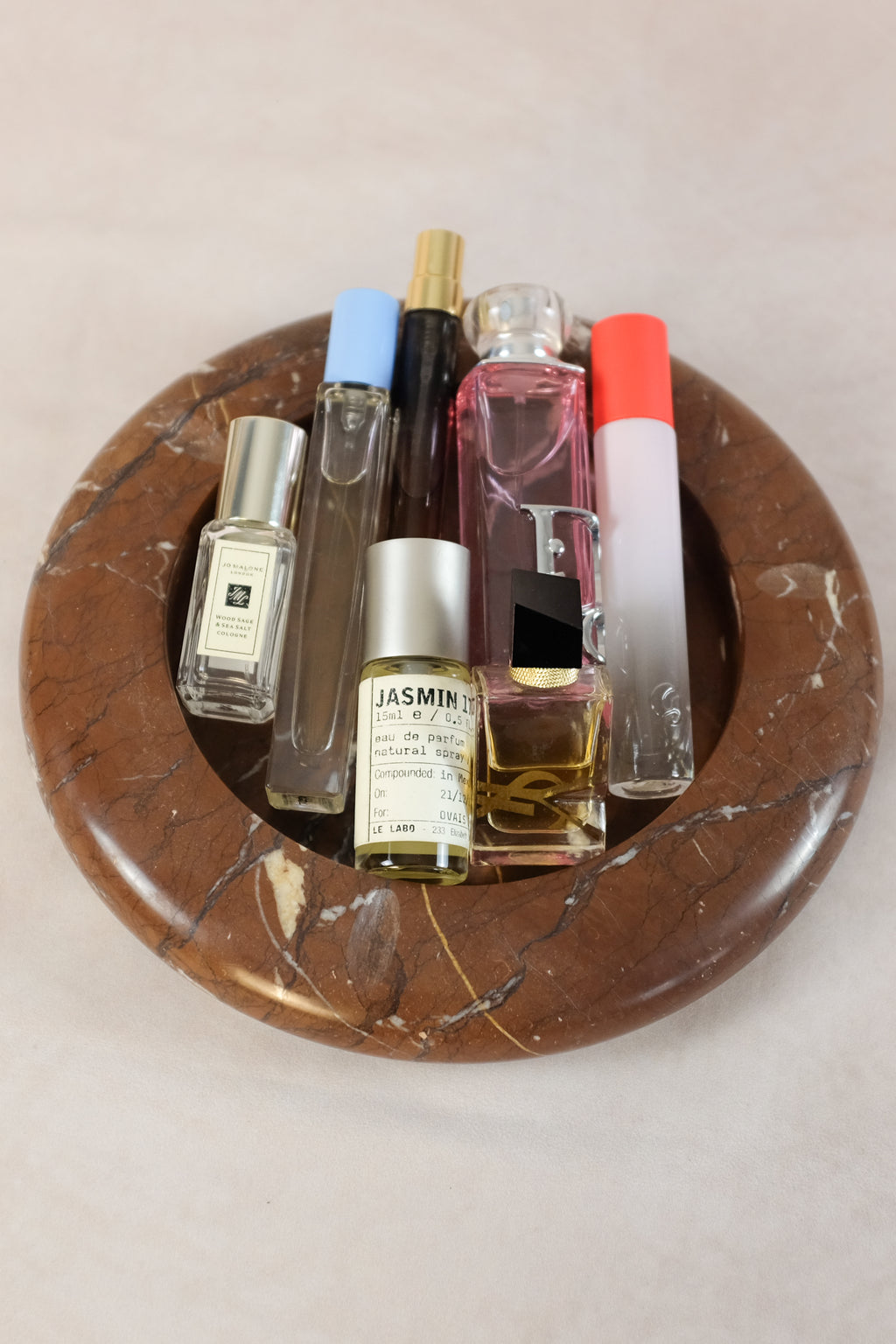 Bespoke Trinket Dish / Ash Tray - Marina Pink - Marble