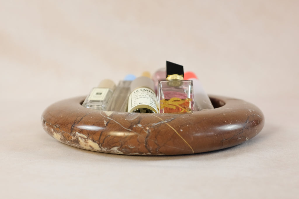 Bespoke Trinket Dish / Ash Tray - Marina Pink - Marble