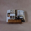 Mango Wood Scalloped Cookbook Stand