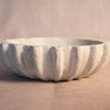 Outer Fluted Bowl - Travertine