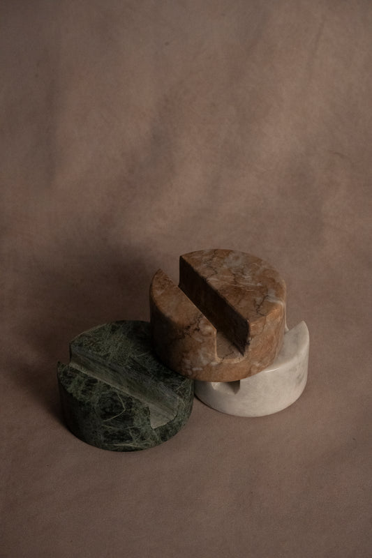 Mobile Holder - White - Marble