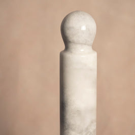 Paper Towel Holder - White - Ziarat Marble