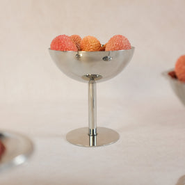 Stainless Steel Vintage Inspired Dessert Flute