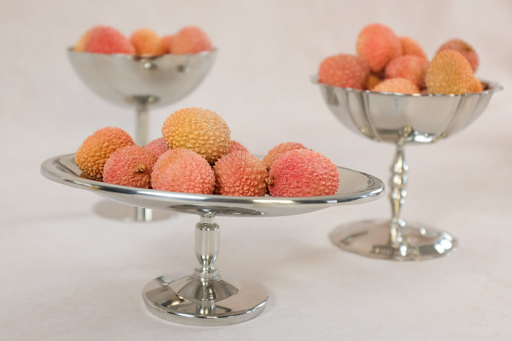 Ornate Dessert Petite Platter - Vintage Inspired Flute