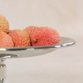 Ornate Dessert Petite Platter - Vintage Inspired Flute