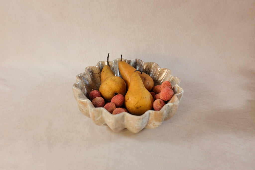 Signature Fluted Bowl - Marina Pink