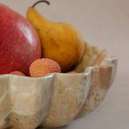 Signature Fluted Bowl - Marina Pink