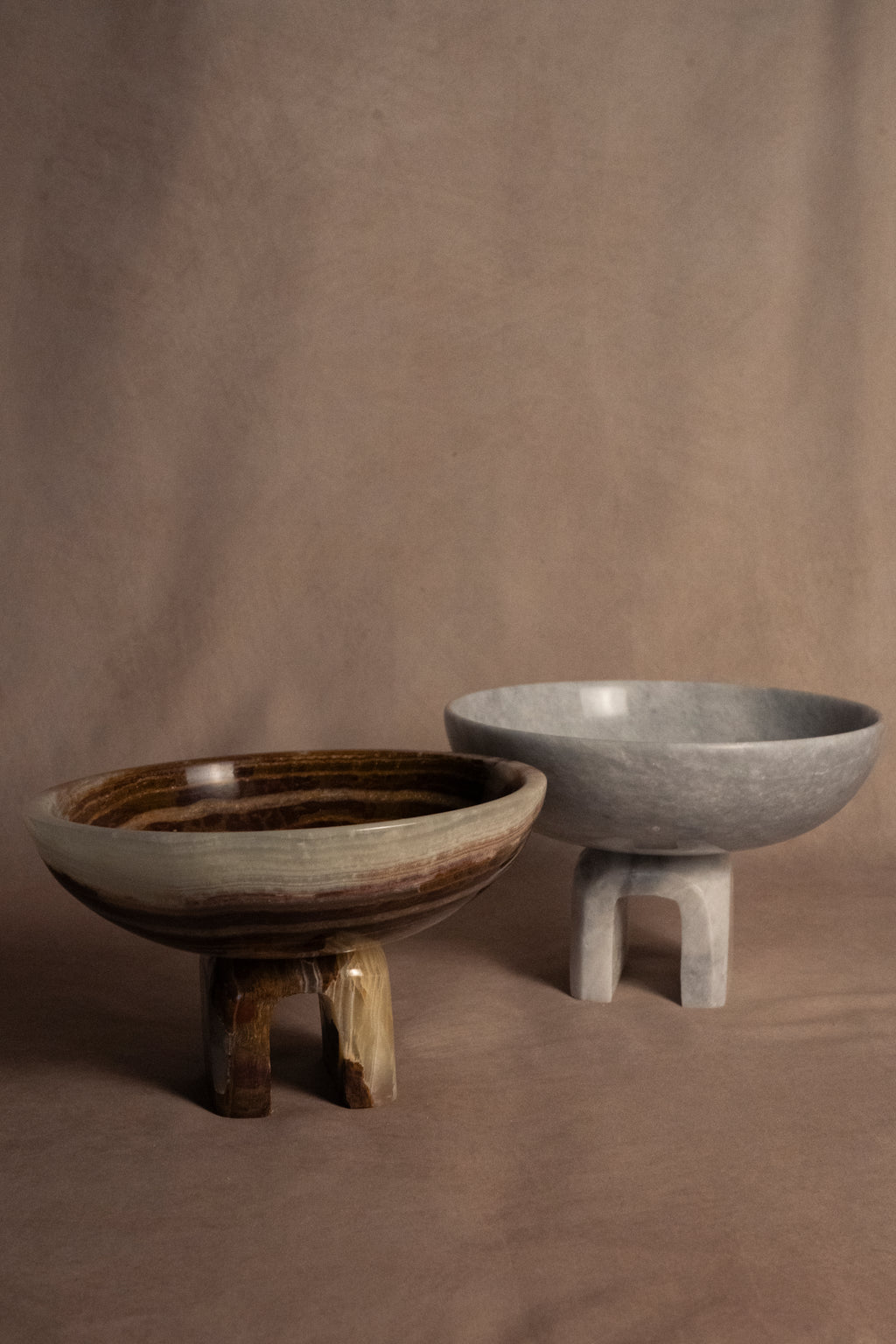 Raised Arched Bowl - Onyx