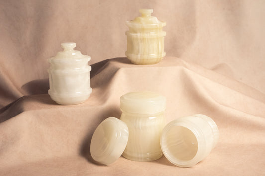 Canister - Onyx - Mono White