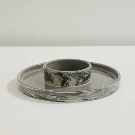 Carbon Ceramic Snack Platter