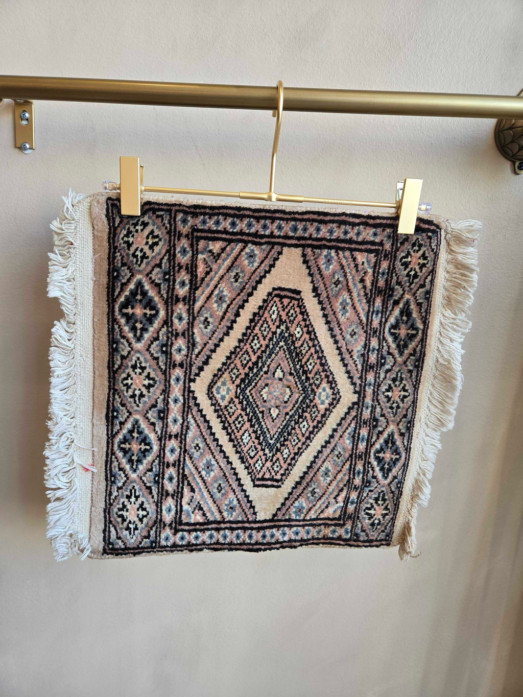 Brown Square Sm Pakistani Rug